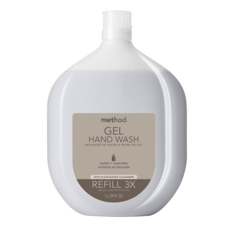 METHOD Violet & Lavender Scent Gel Hand Wash Refill 34 oz 328112